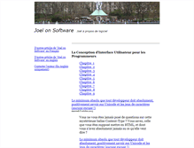 Tablet Screenshot of french.joelonsoftware.com