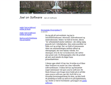 Tablet Screenshot of danish.joelonsoftware.com